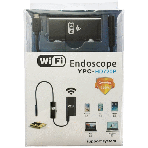 Wi-Fi Endoscope HD720P Инспекционная видеокамера